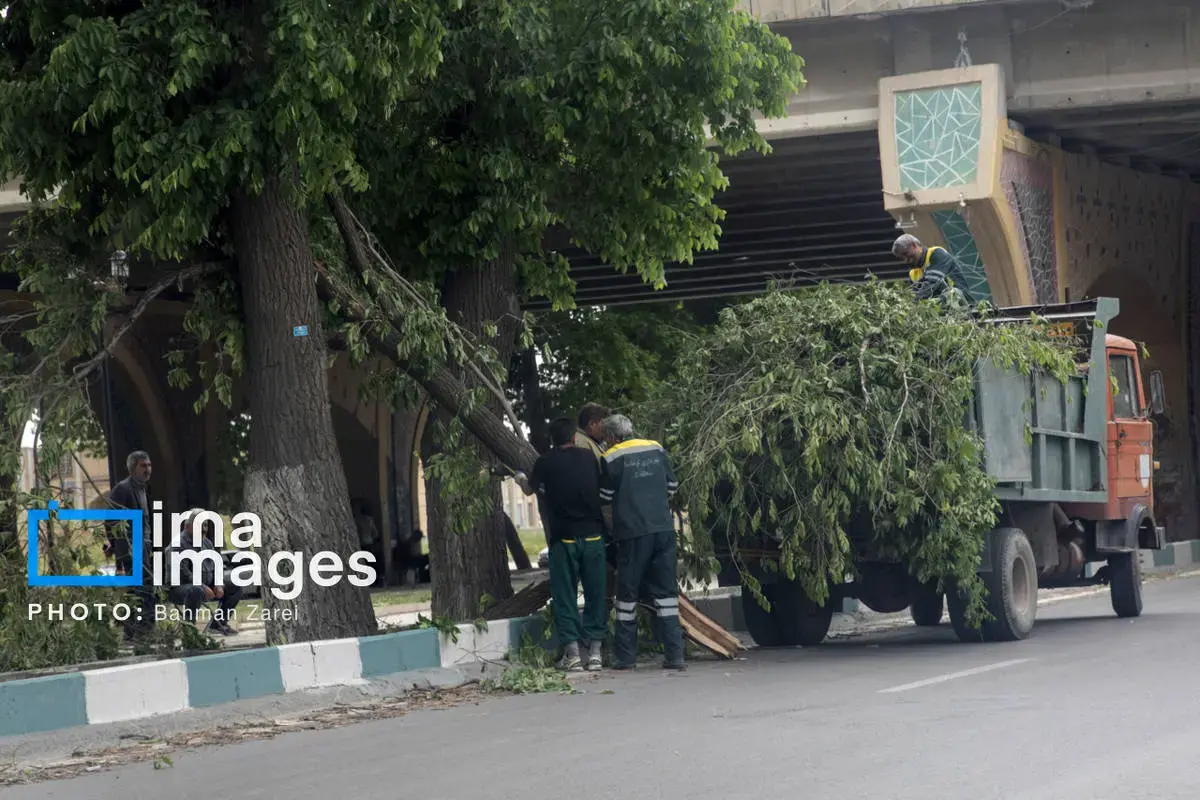 هجوم هولناک ریزگرد‌ها به آسمان کرمانشاه