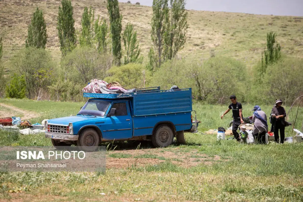 آغاز کوچ عشایر ایل قشقایی به ییلاقات