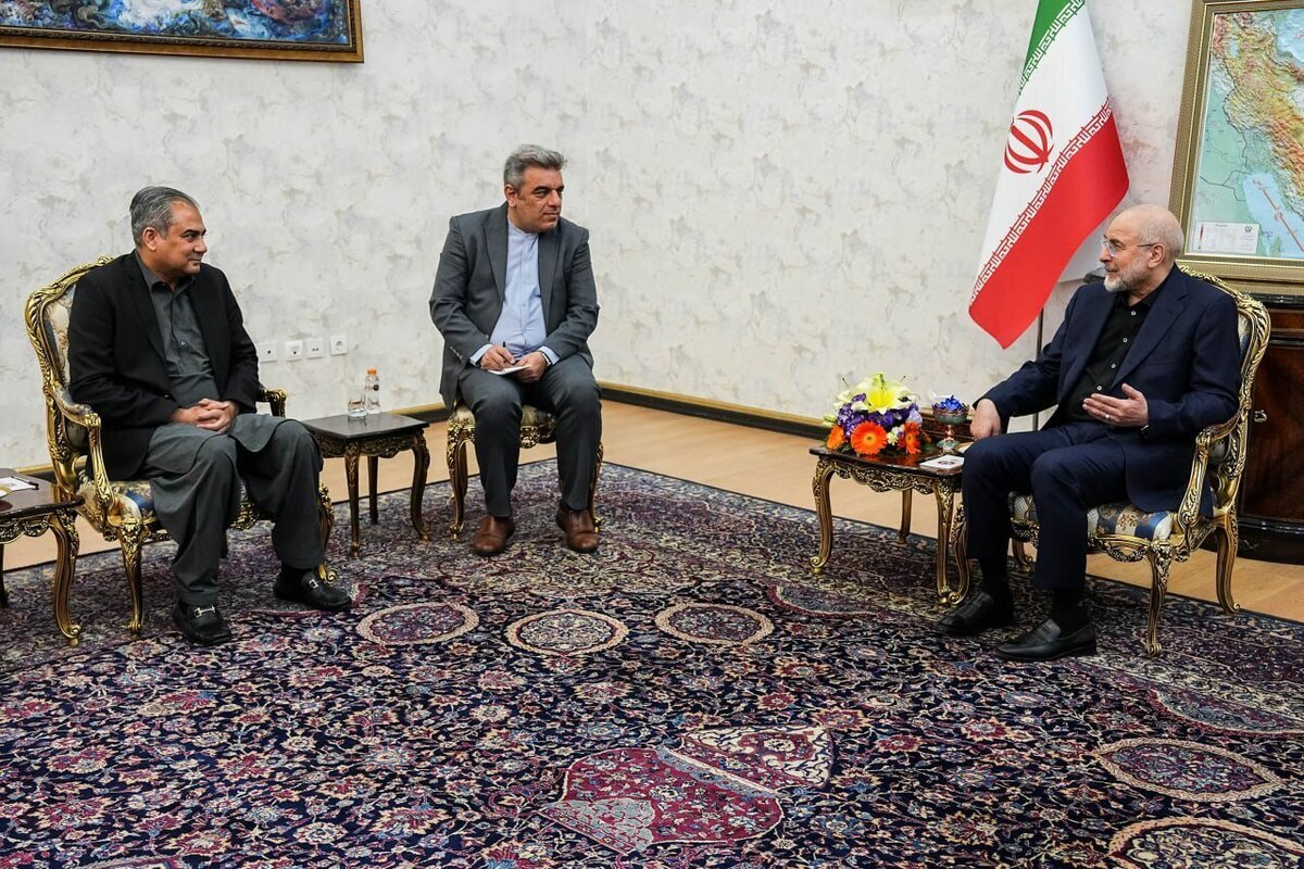 تصاویری از دیدار قالیباف با وزیر کشور پاکستان