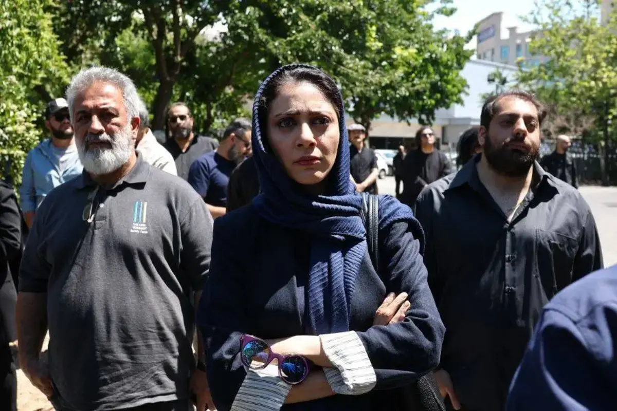 مراسم بدرقه پیکر بهناز نازی به خانه ابدی