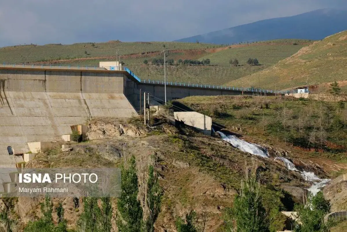 سد اکباتان همدان در یک قدمی سرریز