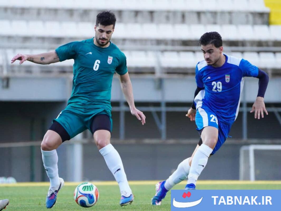  تمرین بازیکنان تیم ملی فوتبال ایران در کمپ تایتانیک