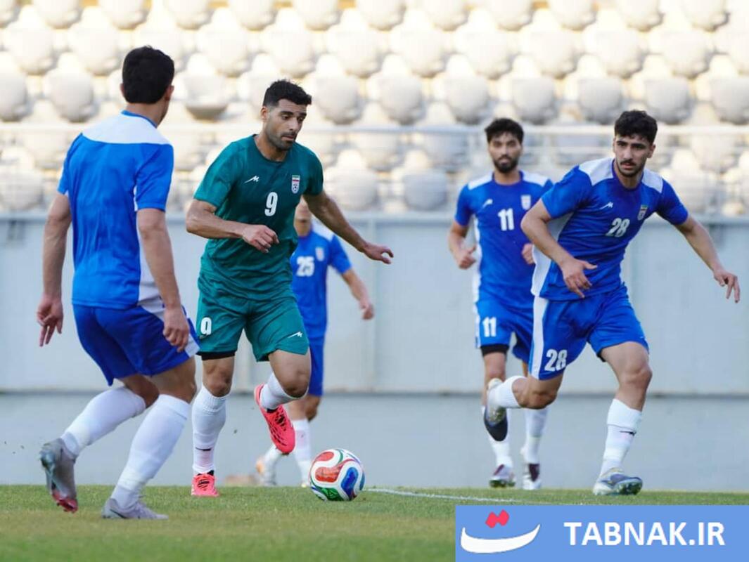  تمرین بازیکنان تیم ملی فوتبال ایران در کمپ تایتانیک