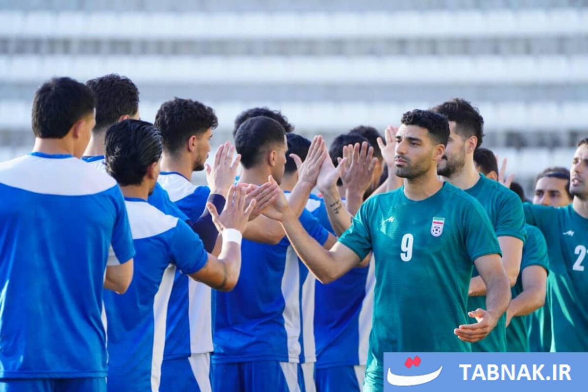  تمرین بازیکنان تیم ملی فوتبال ایران در کمپ تایتانیک