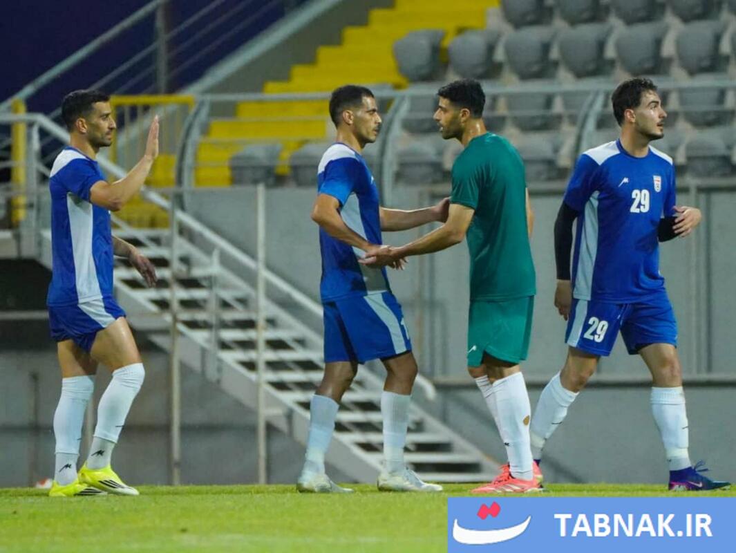  تمرین بازیکنان تیم ملی فوتبال ایران در کمپ تایتانیک