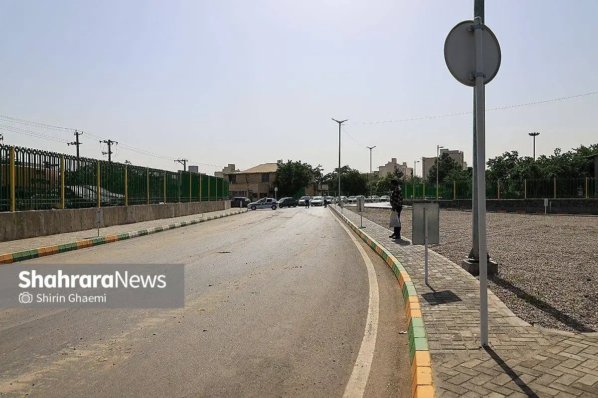 ترکیدگی خط لوله آب اصلی مشهد 
