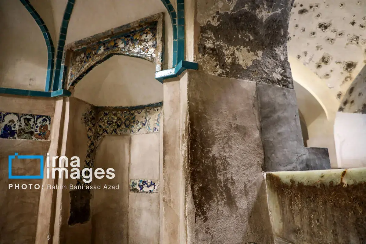 حمام تاریخی گنجعلی‌خان کرمان در وضعیت هشدار