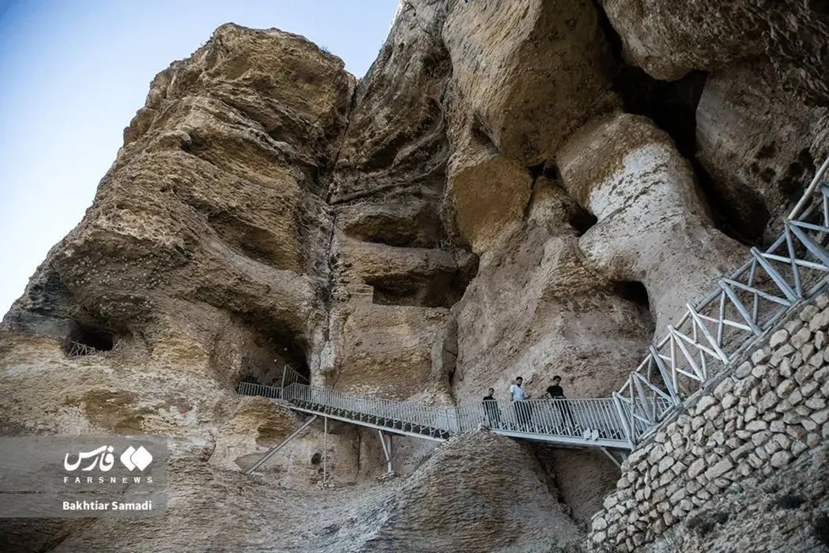 غار کرفتو شاهکار باستانی ایران در دل کردستان