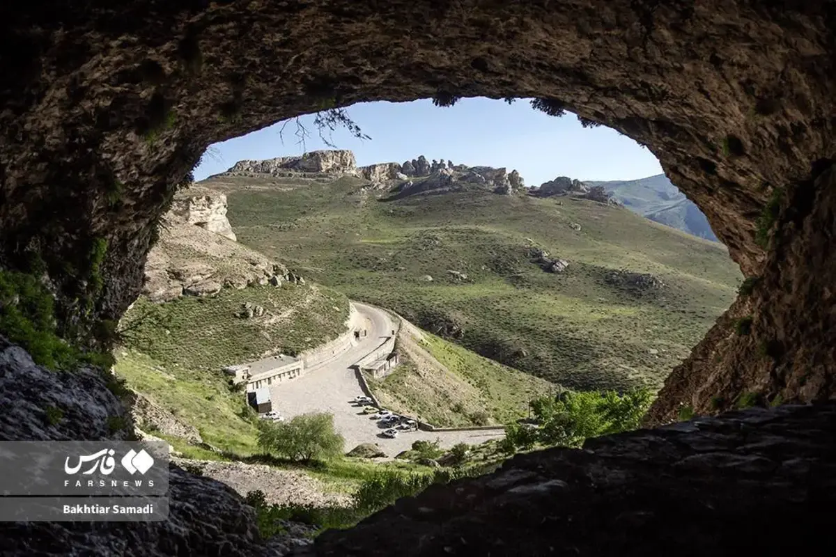 غار کرفتو شاهکار باستانی ایران در دل کردستان