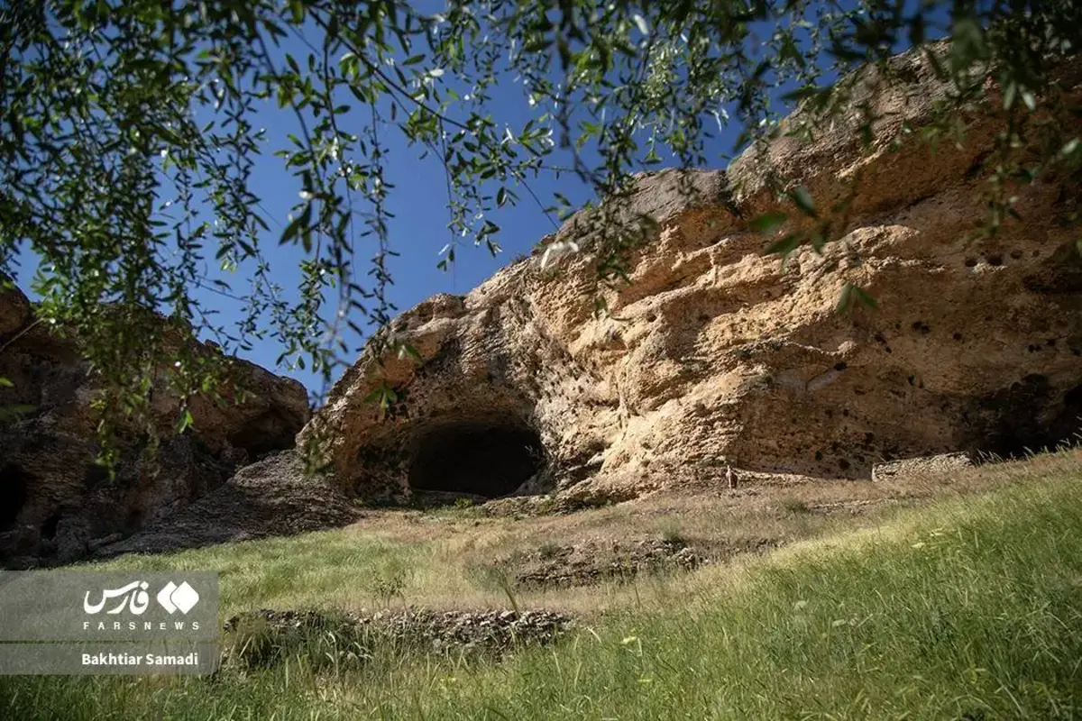 غار کرفتو شاهکار باستانی ایران در دل کردستان