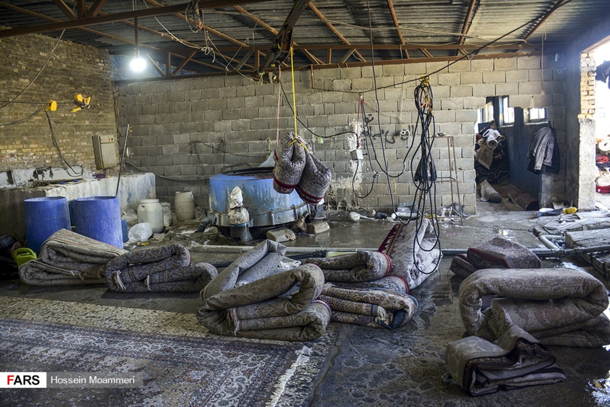 قالی‌شویی‌های «بجنورد» در آستانه نوروز