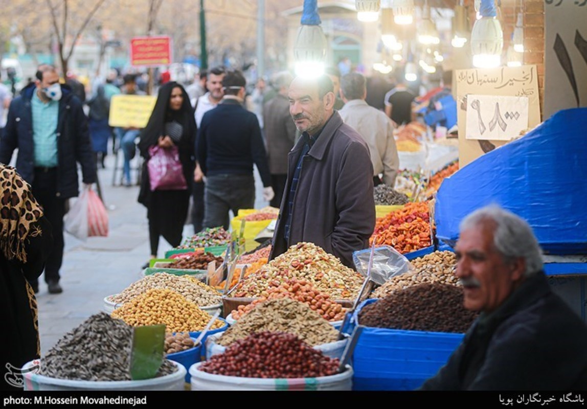 بازار تهران در روزهای پایانی سال 