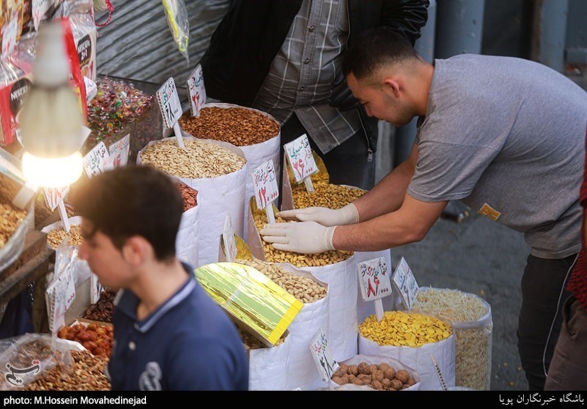 بازار تهران در روزهای پایانی سال 