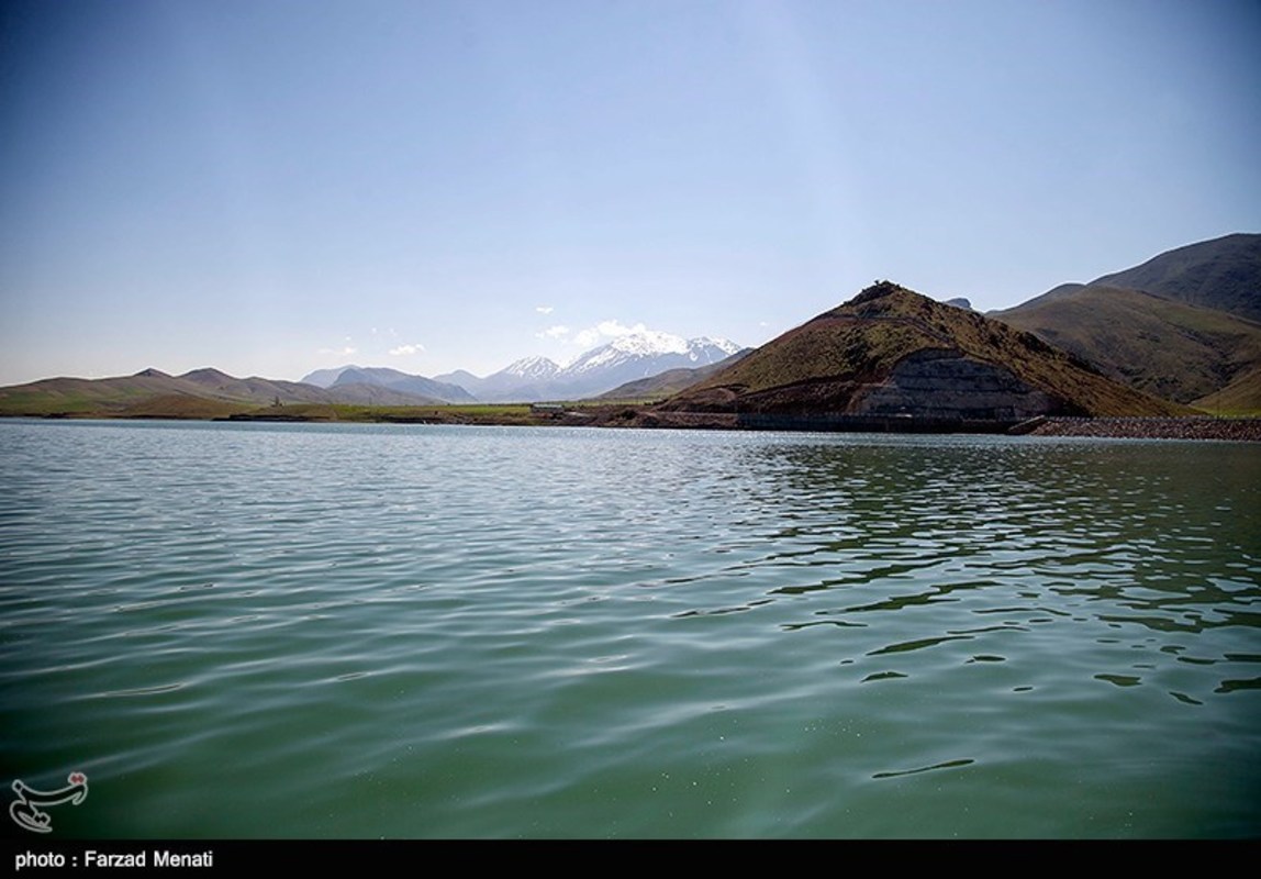 سرریز کردن سد جامیشان در کرمانشاه