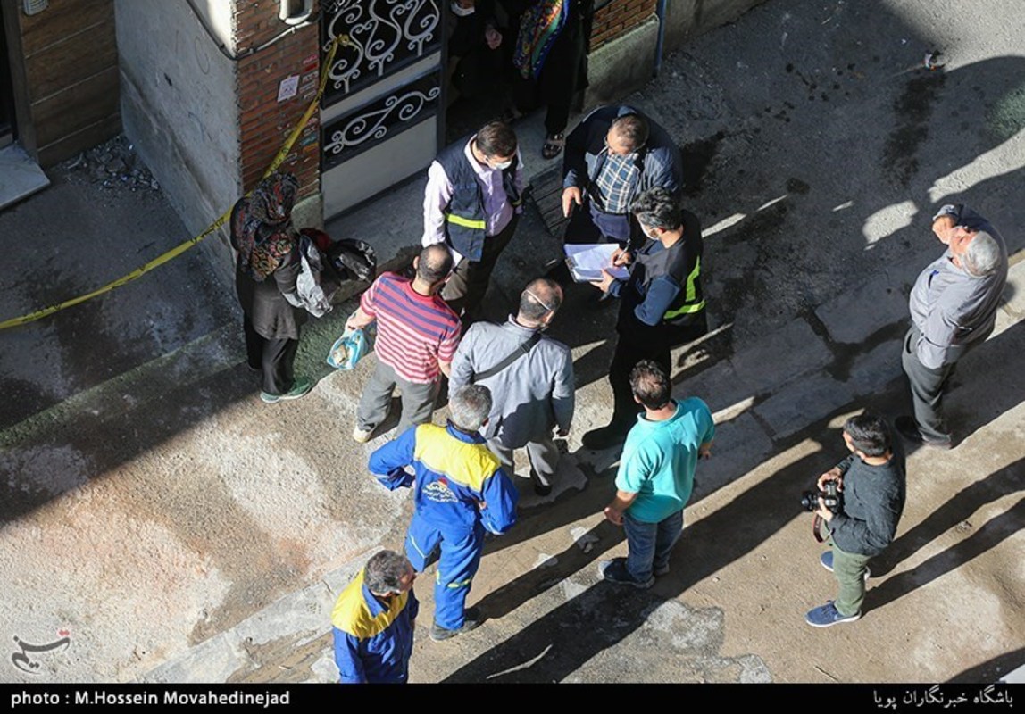 انفجار در خانه مسکونی خیابان کمیل تهران