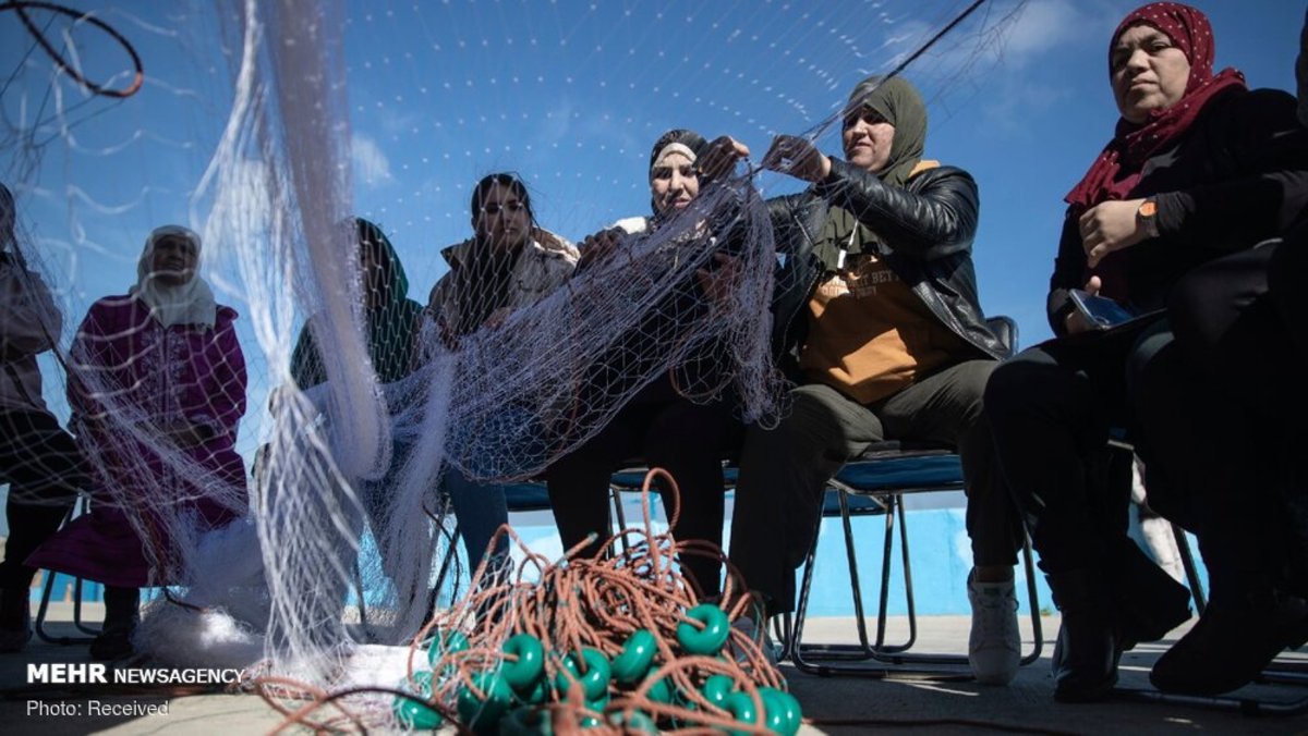 زنان ماهیگیر مراکش