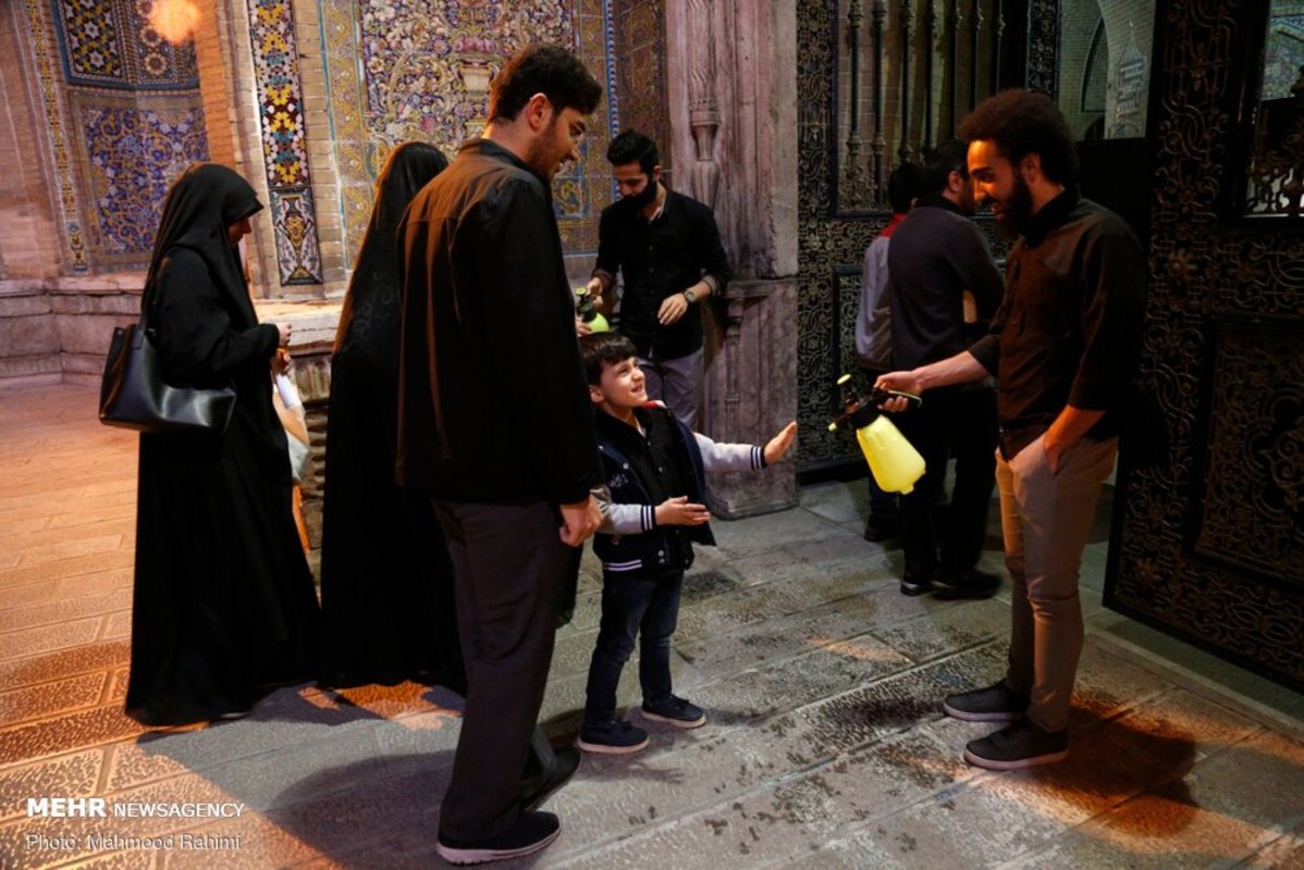 شب قدر در مدرسه عالی شهید مطهری