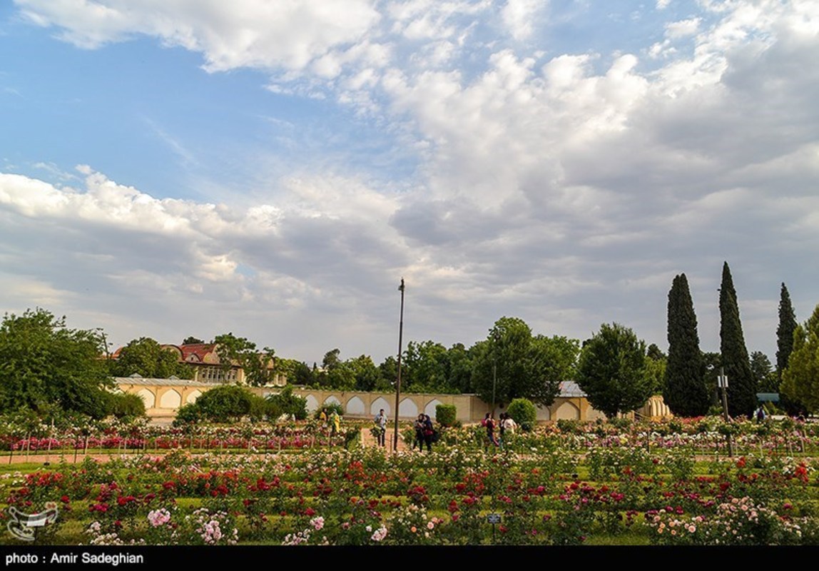 بازگشایی باغ ارم شیراز 