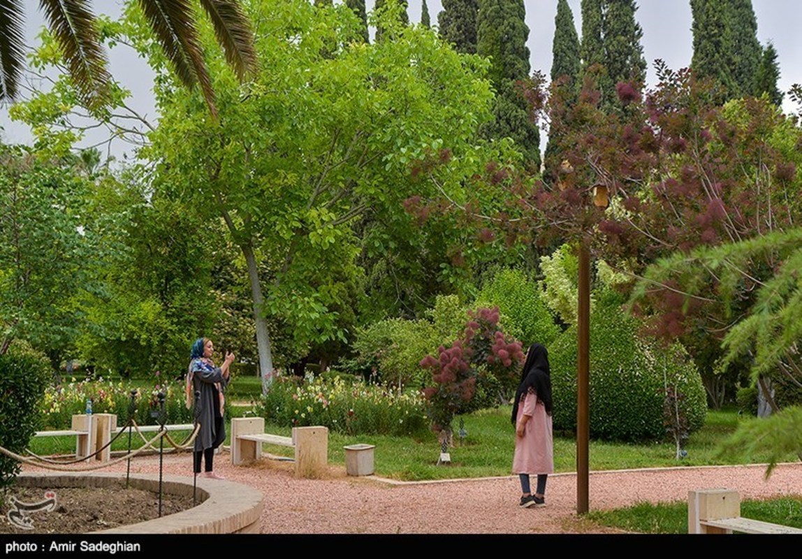 بازگشایی باغ ارم شیراز 