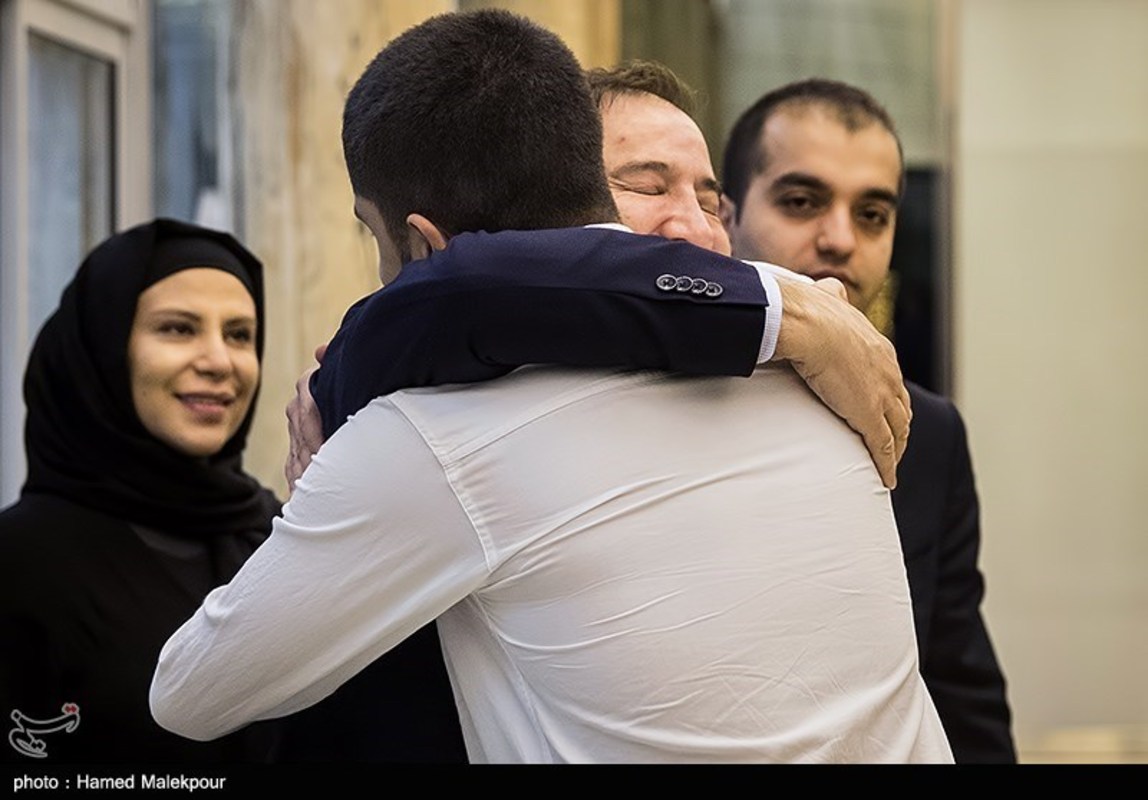 بازگشت مجید طاهری پزشک ایرانی آزاد شده از امریکا
