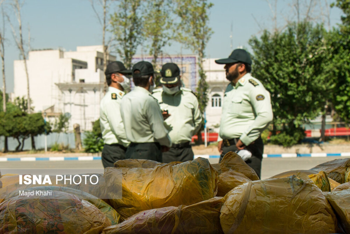 کشف بزرگترین محموله مواد مخدر در تهران
