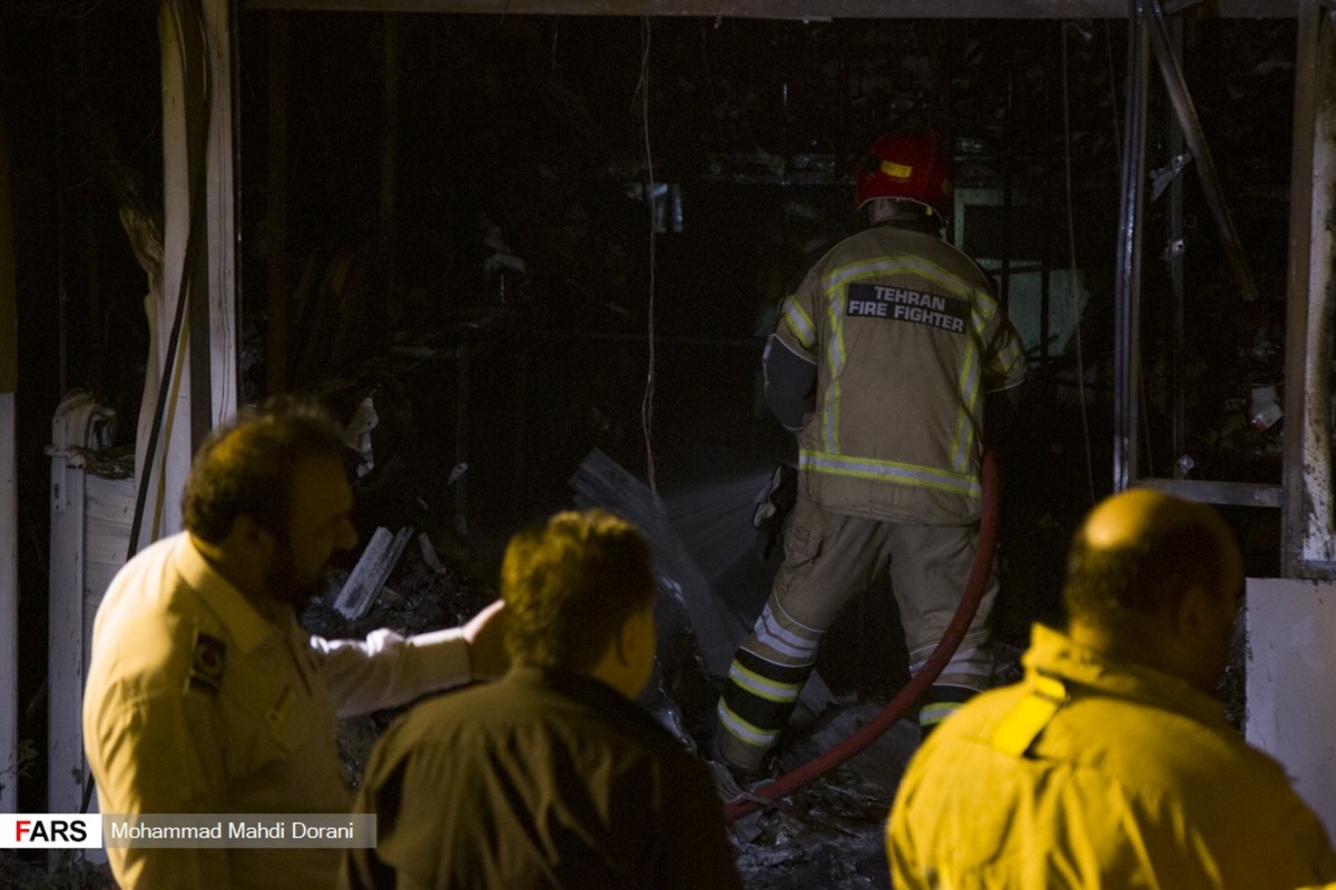 آتش سوزی و انفجار در درمانگاه «سینا اطهر»