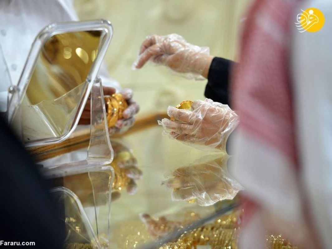 هجوم زنان عربستانی برای خرید طلا