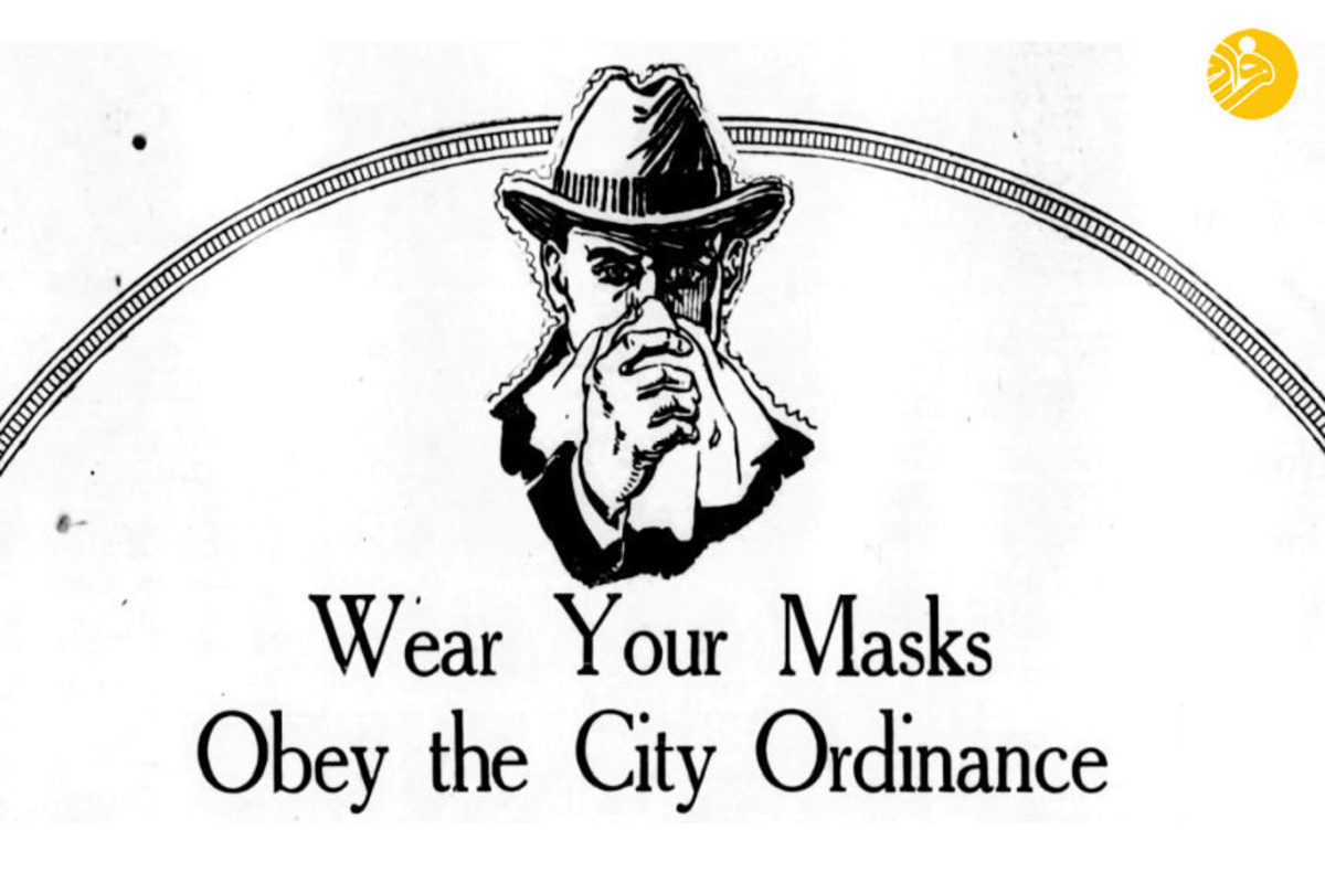  تبلیغات ماسک زدن برای پیشگیری از آنفلوانزا