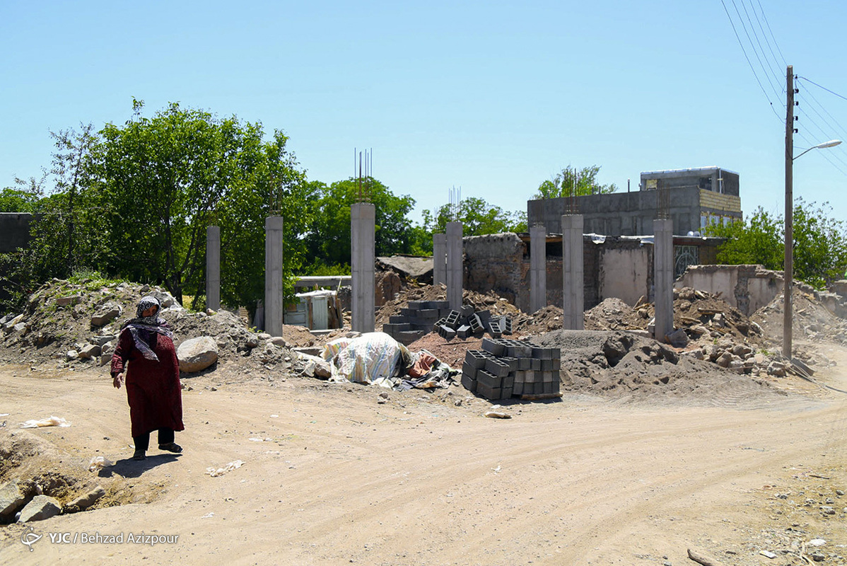 روستا‌های میانه ۹ ماه پس از زلزله‎