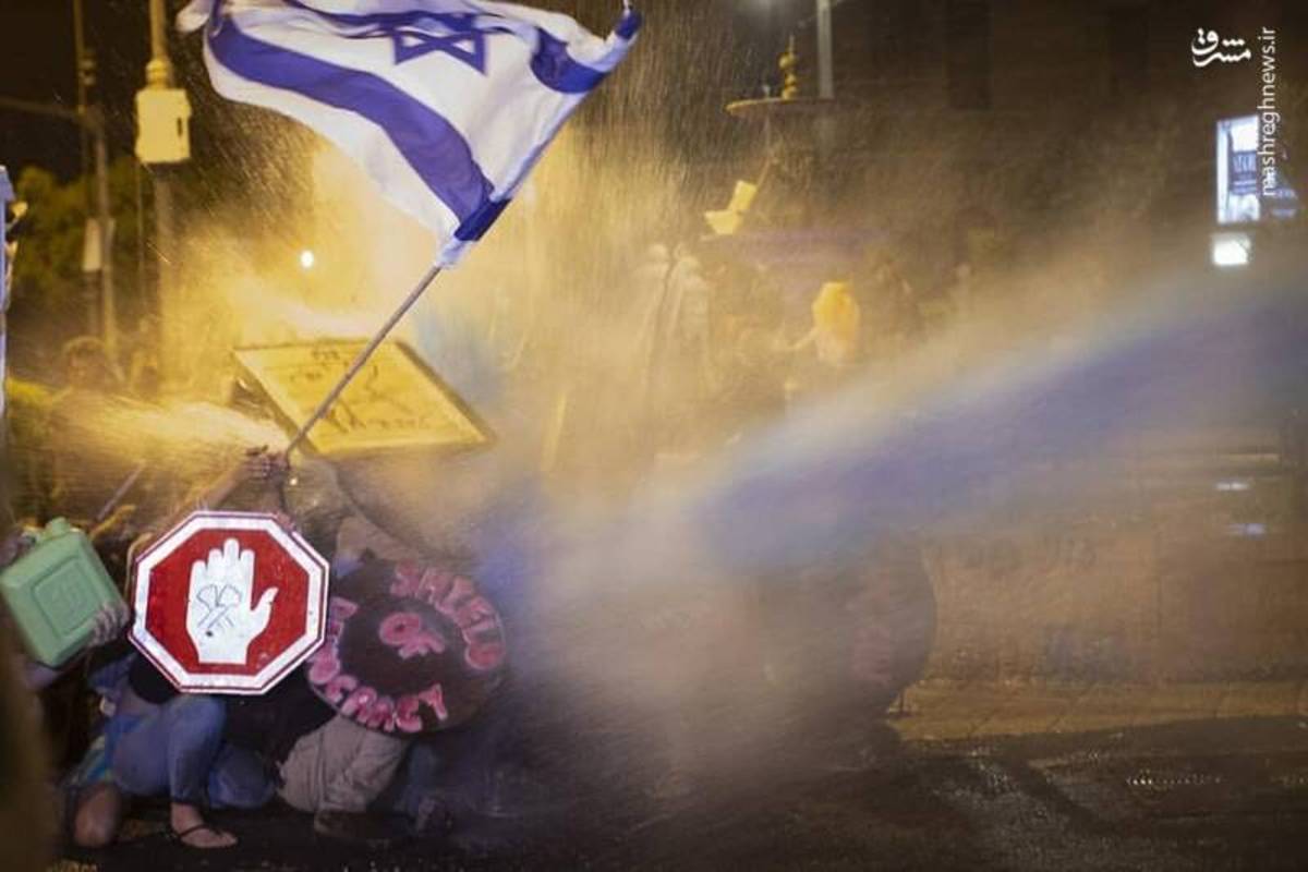 یورش معترضان به خانه نتانیاهو