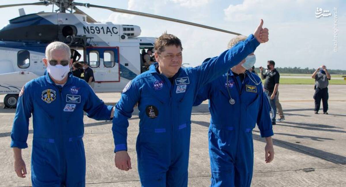 بازگشت موفقیت آمیز فضانوردان ناسا
