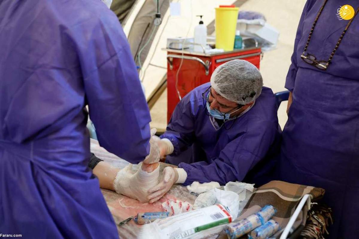 بیمارستان صحرایی ایران در بیروت 