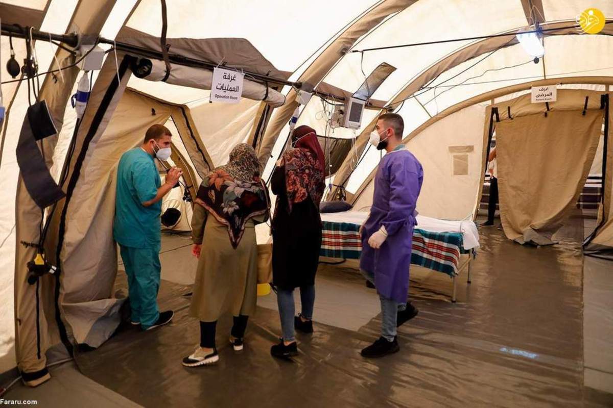 بیمارستان صحرایی ایران در بیروت 
