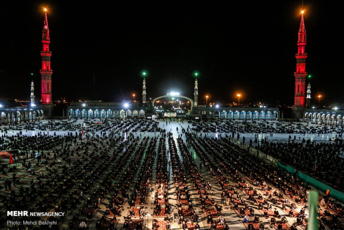 عزاداری حسینی در مسجد مقدس جمکران