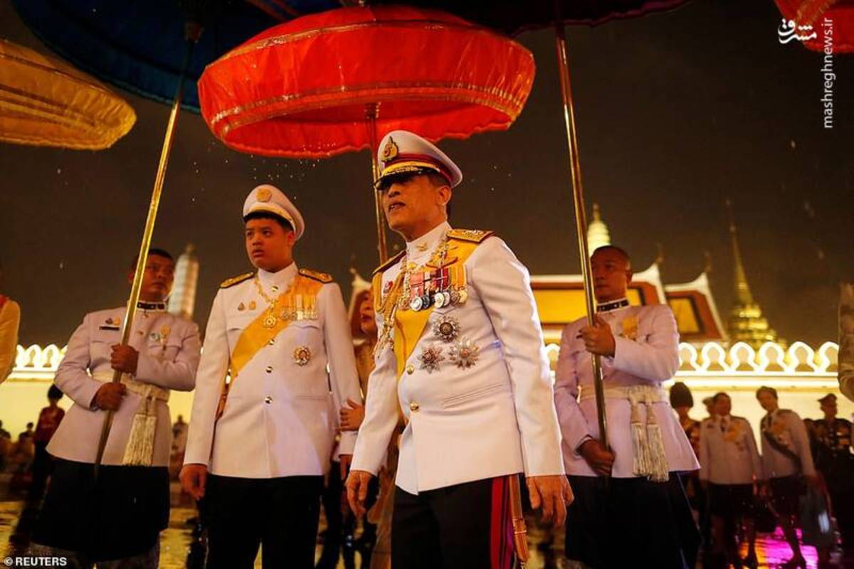 مراسم چهارمین سال درگذشت پادشاه تایلند