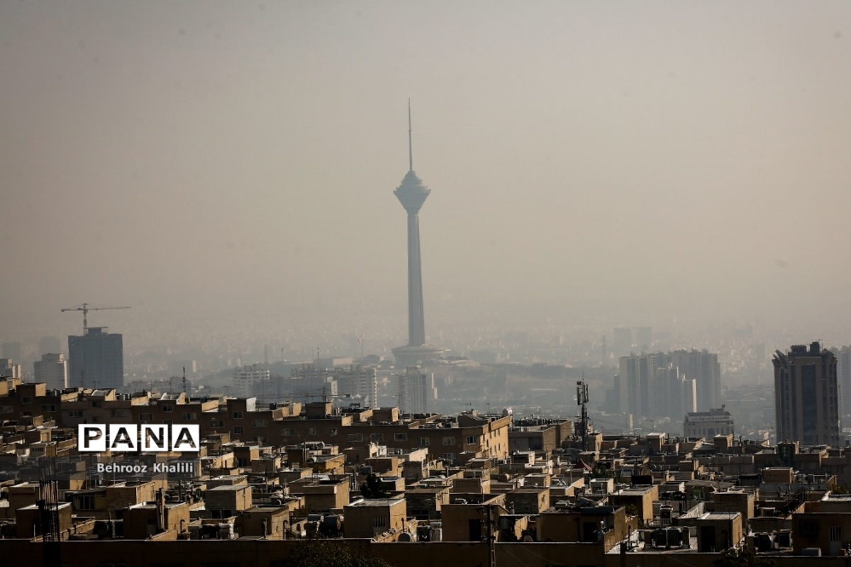 آلودگی هوا در تهران خلوت
