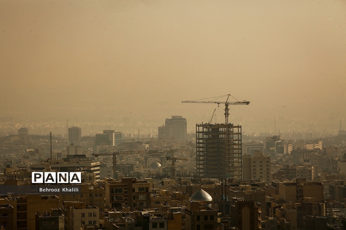 آلودگی هوا در تهران خلوت