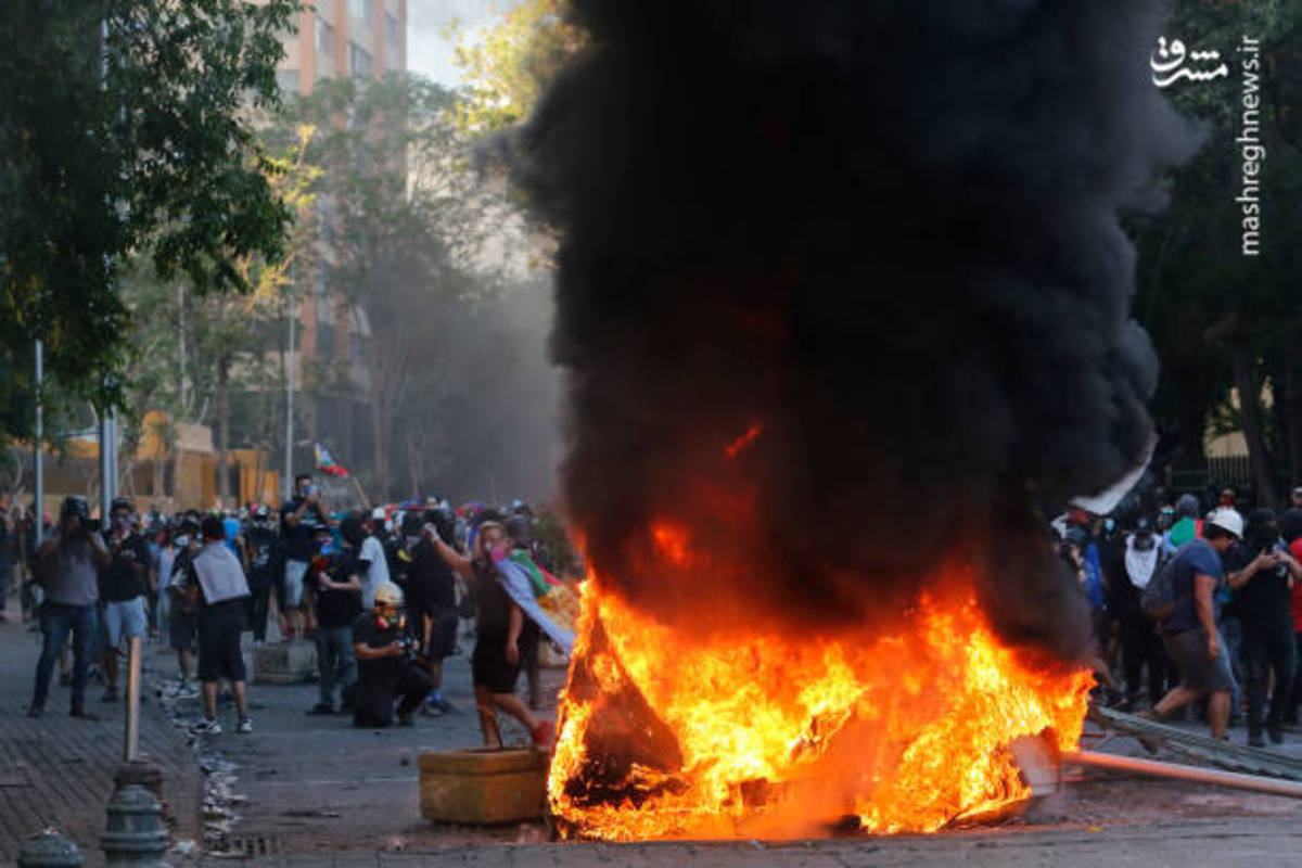 تجمعات پایتخت شیلی