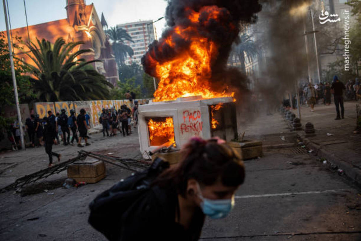 تجمعات پایتخت شیلی
