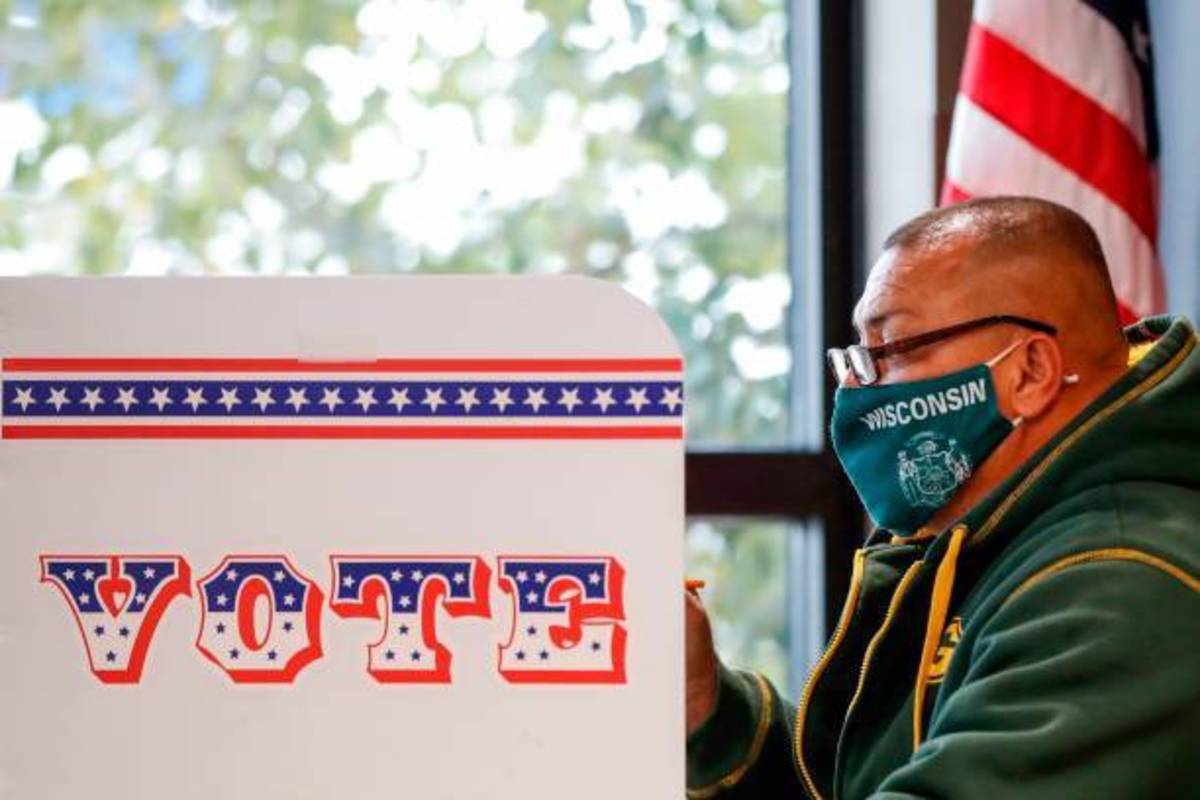 جدیدترین تصاویر از انتخابات زودهنگام در آمریکا