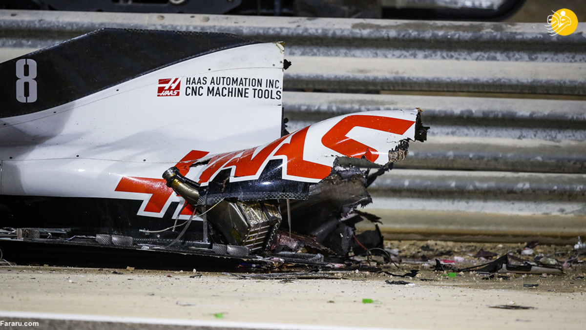 حادثه وحشتناک در مسابقه فرمول یک بحرین