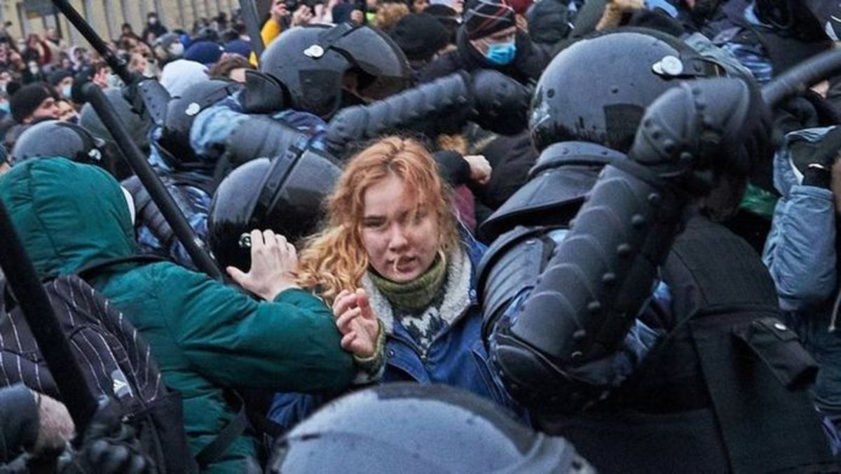 تظاهرات در روسیه