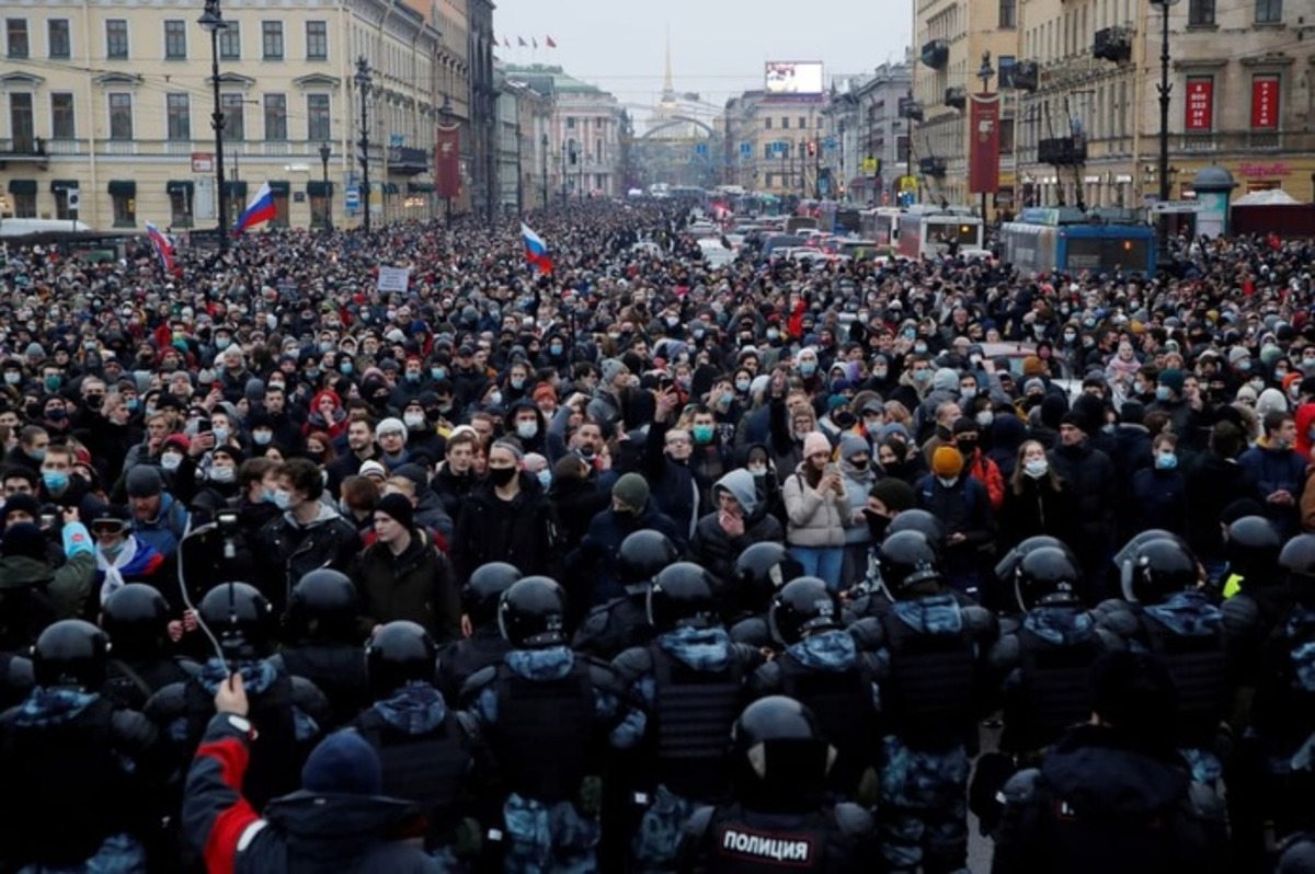 تظاهرات در روسیه