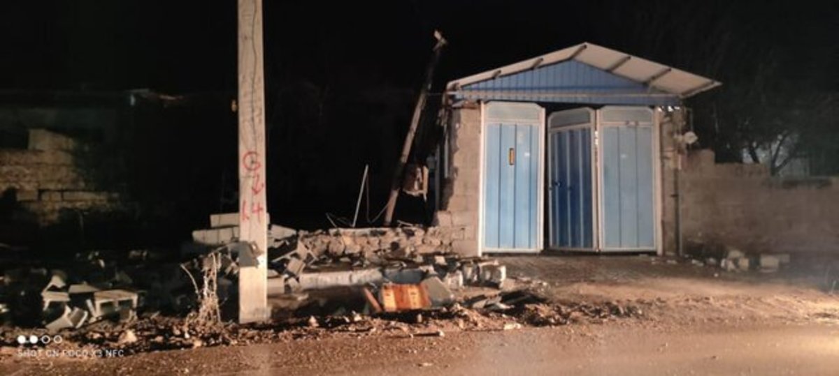 خسارات زلزله در سی سخت کهگیلویه و بویراحمد