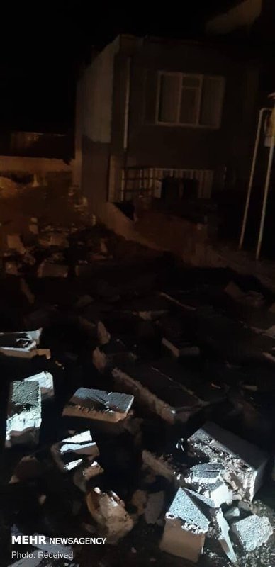خسارات زلزله در سی سخت کهگیلویه و بویراحمد