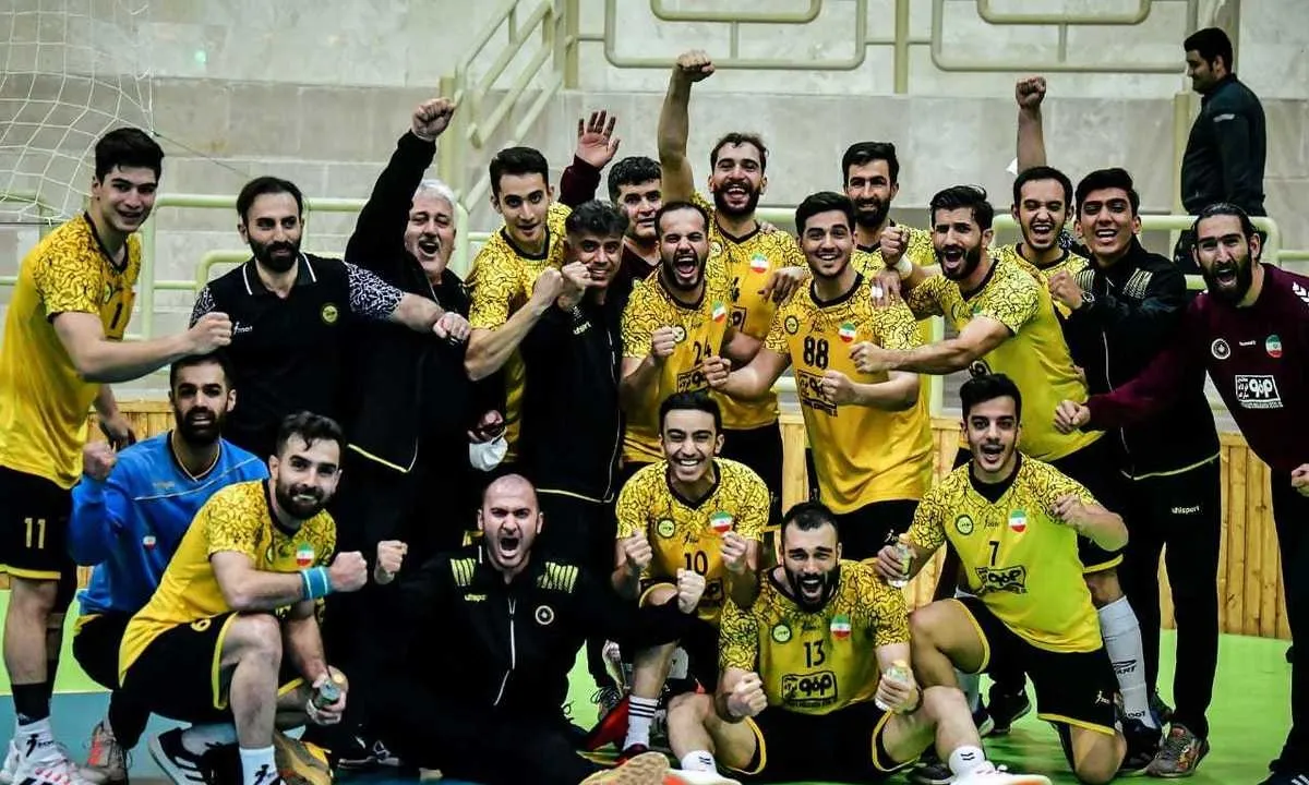 سپاهان قهرمان لیگ برتر هندبال شد