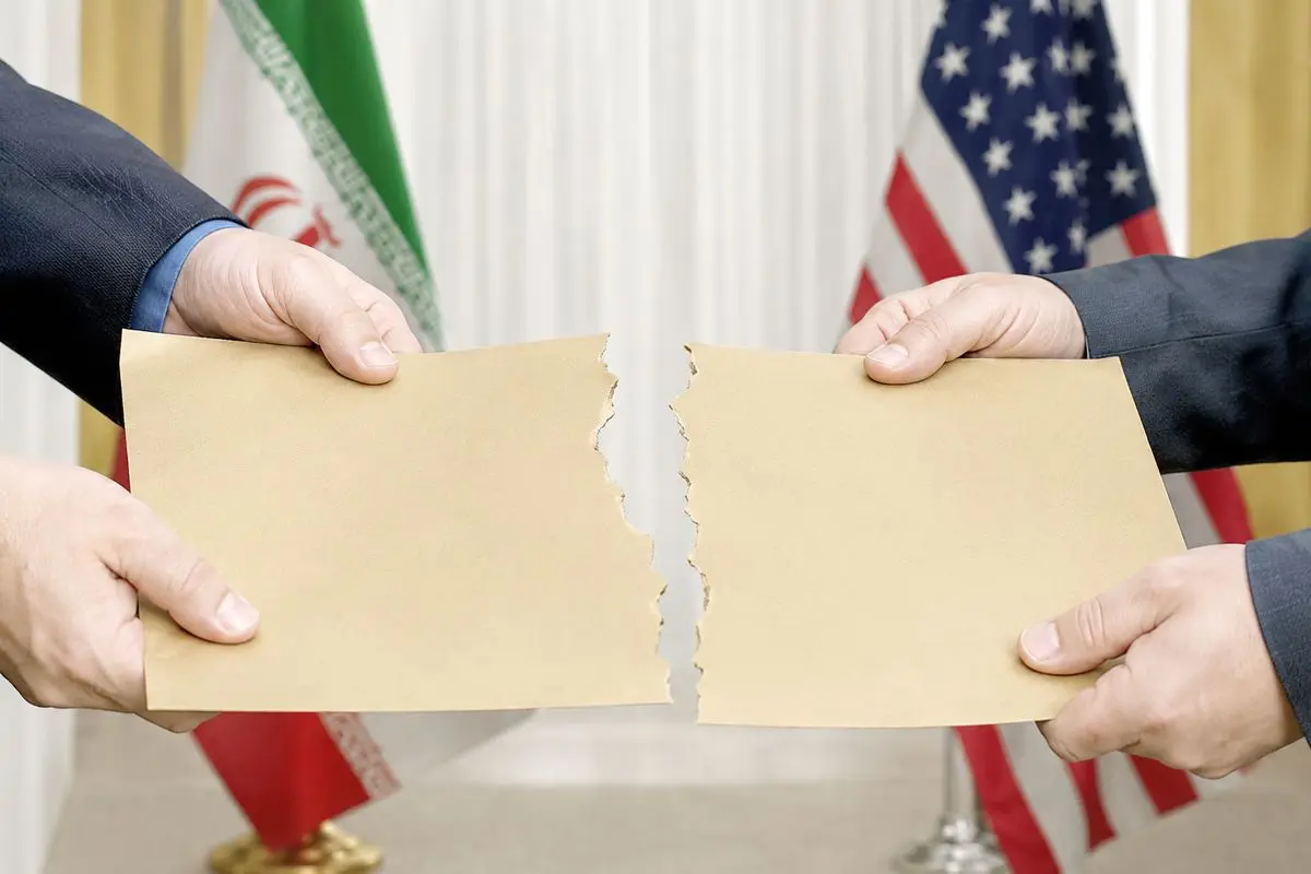 پاره کردن تفاهم‌نامه با آمریکا