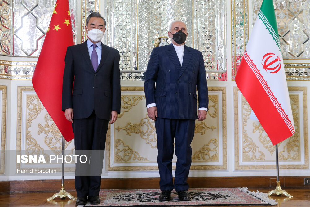 دیدار وانگ ئی وزیر خارجه چین با محمدجواد ظریف