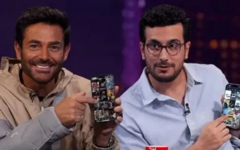 فیلم / پُز امیرحسین قیاسی با رضا گلزار به فک و فامیلش
