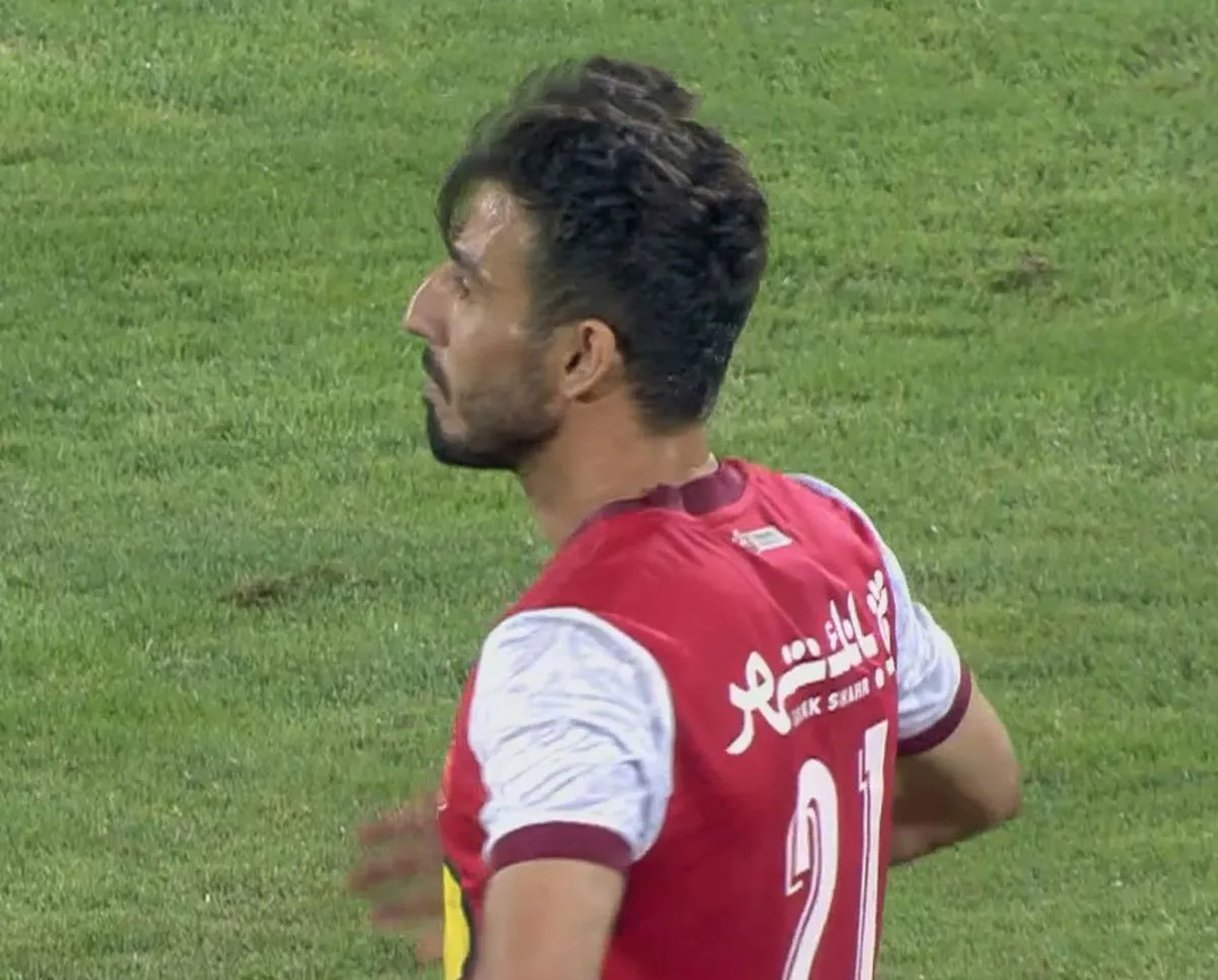 گل دوم پرسپولیس مقابل هوادار +فیلم